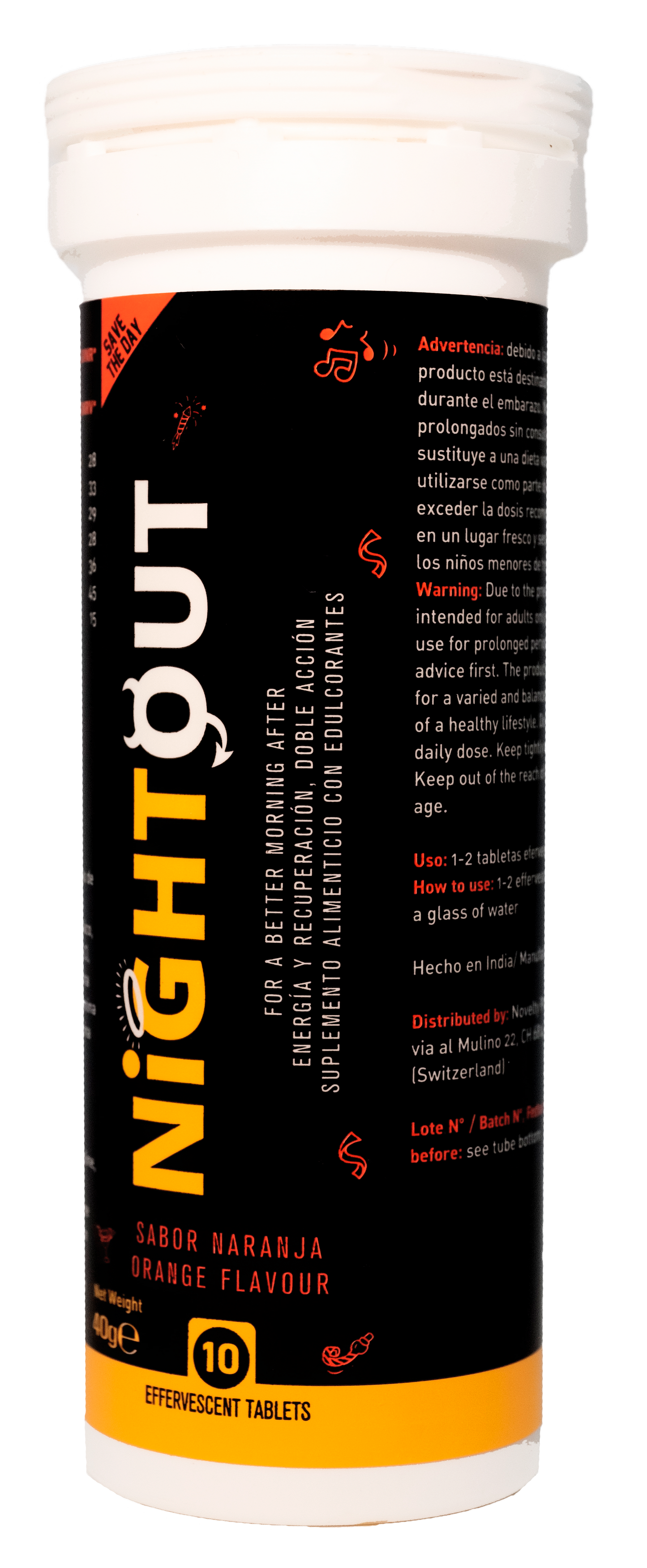 NightOut Tube of 10